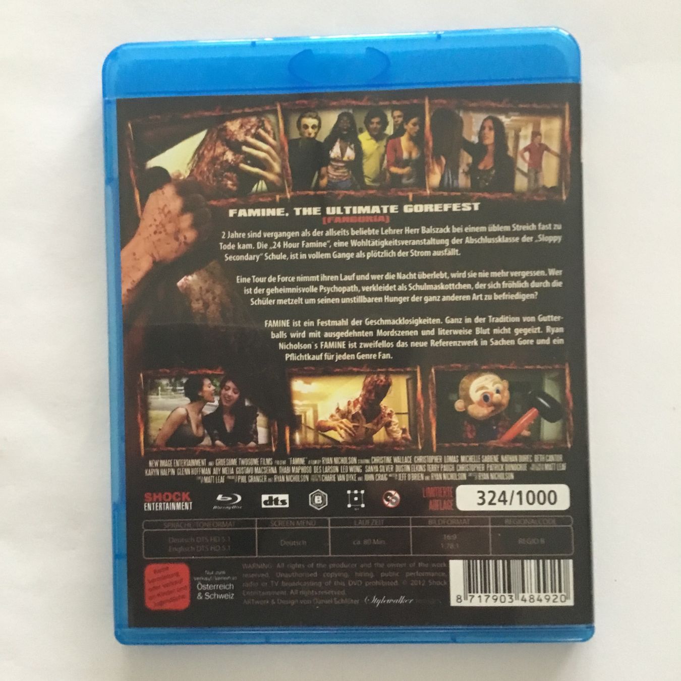 Tutti i DVDs: Famine Blu Ray Uncut Neu Wertig – Nuovo (secondo la descrizione) da Blauen venduto da sternchen66 1