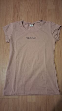 Calvin Klein T-Shirt altrosa Grösse L guter Zustand