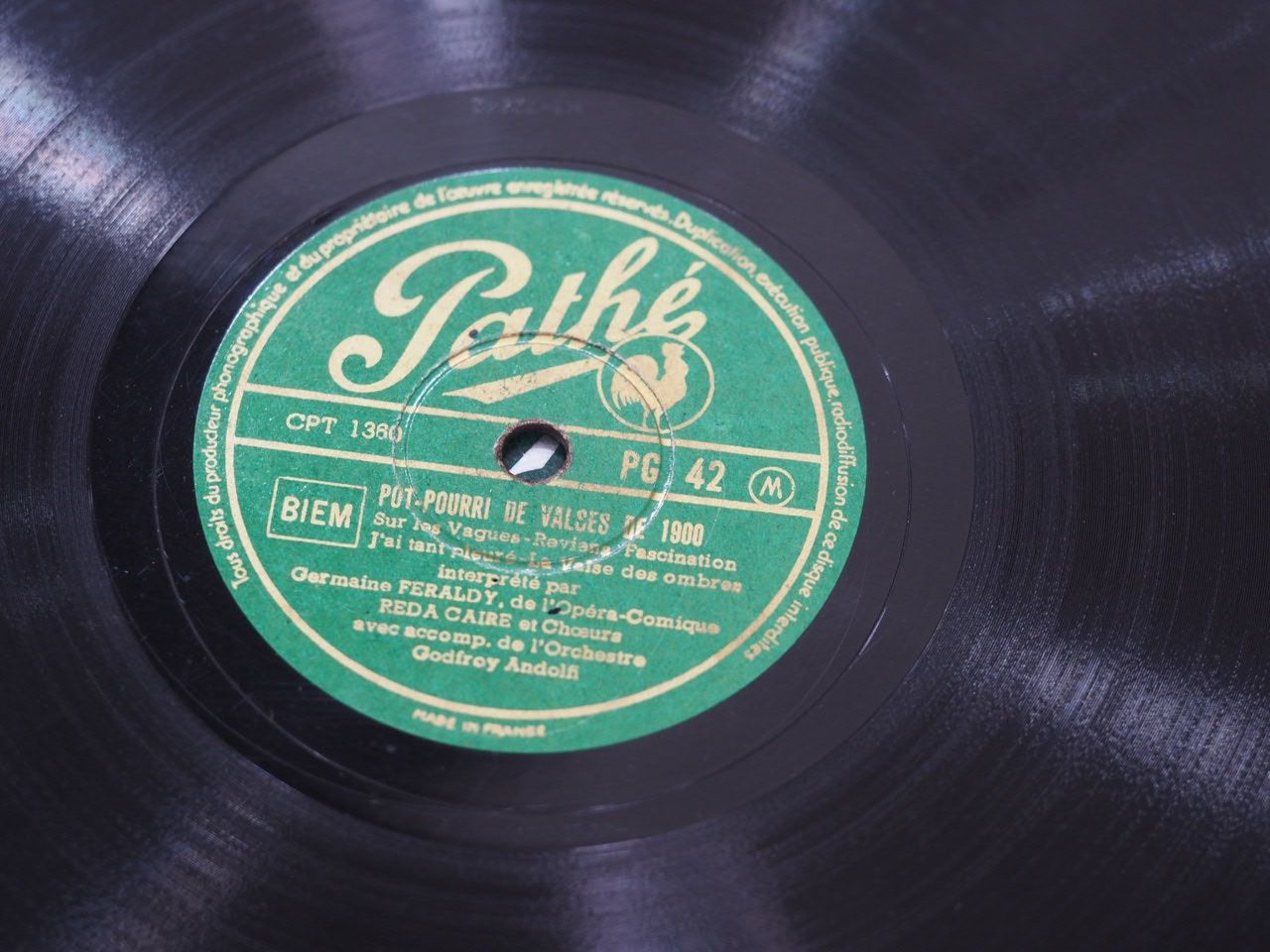 Dischi in vinile: DISQUES 78 TOURS – Usato da Lausanne venduto da Leag 2