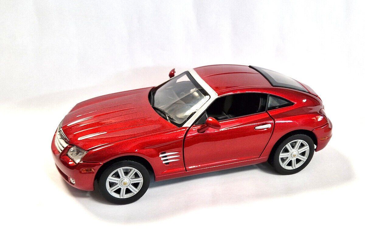 Motormax Modellini d'auto: Motormax - Chrysler Crossfire - rot metallic 2003 - 1:18 – Nuovo (secondo la descrizione) da Lausen venduto da hot-preis