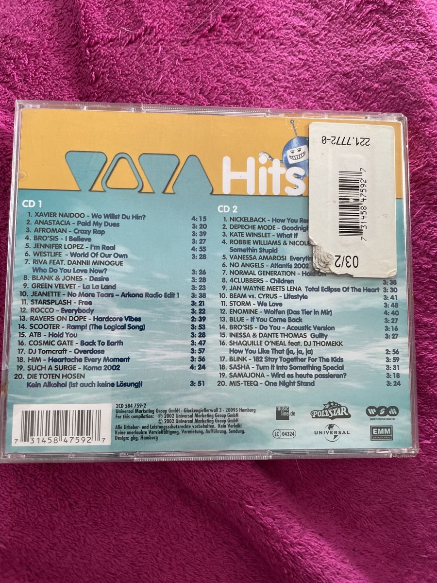 CD: CD VIVA Hits 16 Doppel CD – Usato da Unterkulm venduto da EmanuelG01 1
