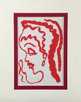 A.R. Penck Original Siebdruck / Serigraphie "Lyrik"