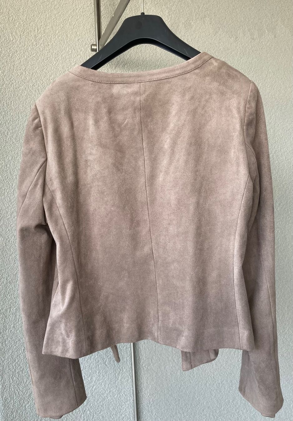 Comma Jacken: Comma Jacke Wildlederimitat, Gr. 40, taupe – Gebraucht aus rheineck von norwegianwood52 1