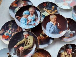 18 STK ALBERT ANKER TELLER INKL 2 WANDREGALE