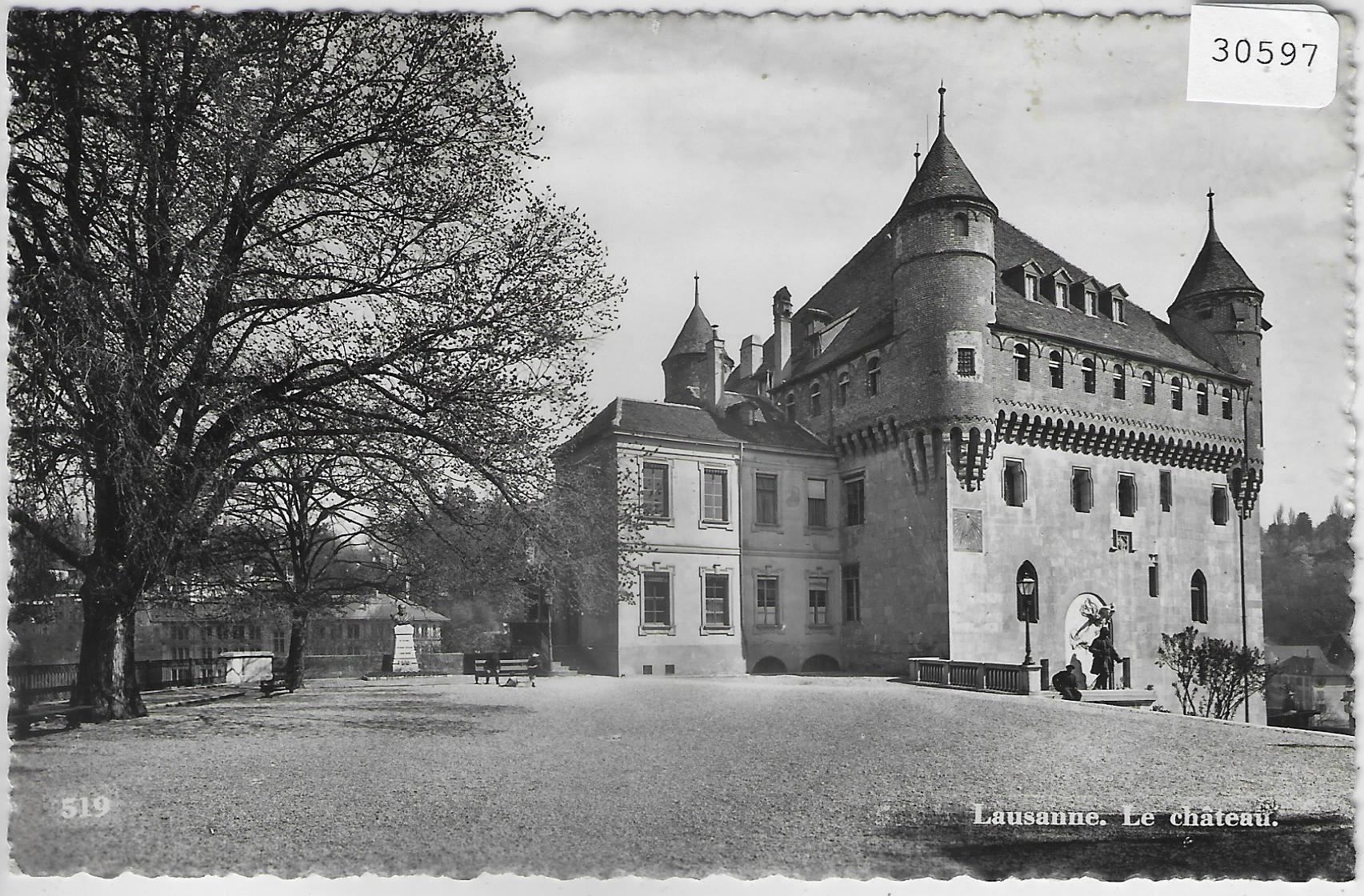 Cartoline postali: Lausanne - Le chateau – Usato da Ettingen venduto da Kartenplanet