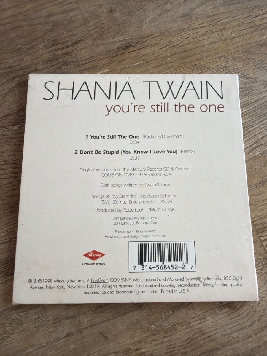 CD: Shania Twain You're Still The One CD – Usato da Lugano venduto da bad_2t9b 2