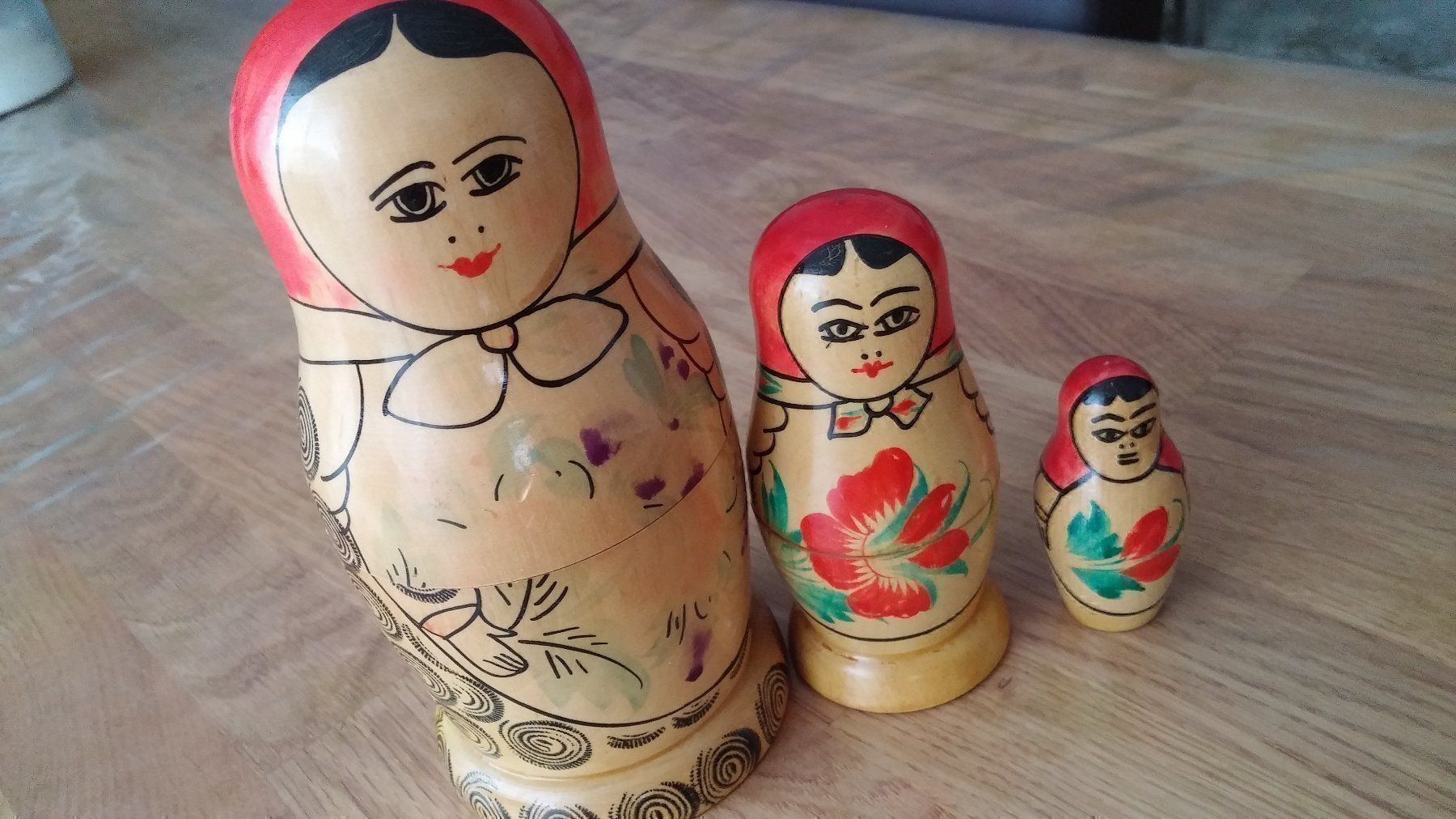 Figuren: vintage Babuschka Matroschka Matrjoschka – Gebraucht aus Zürich von sendbad 1