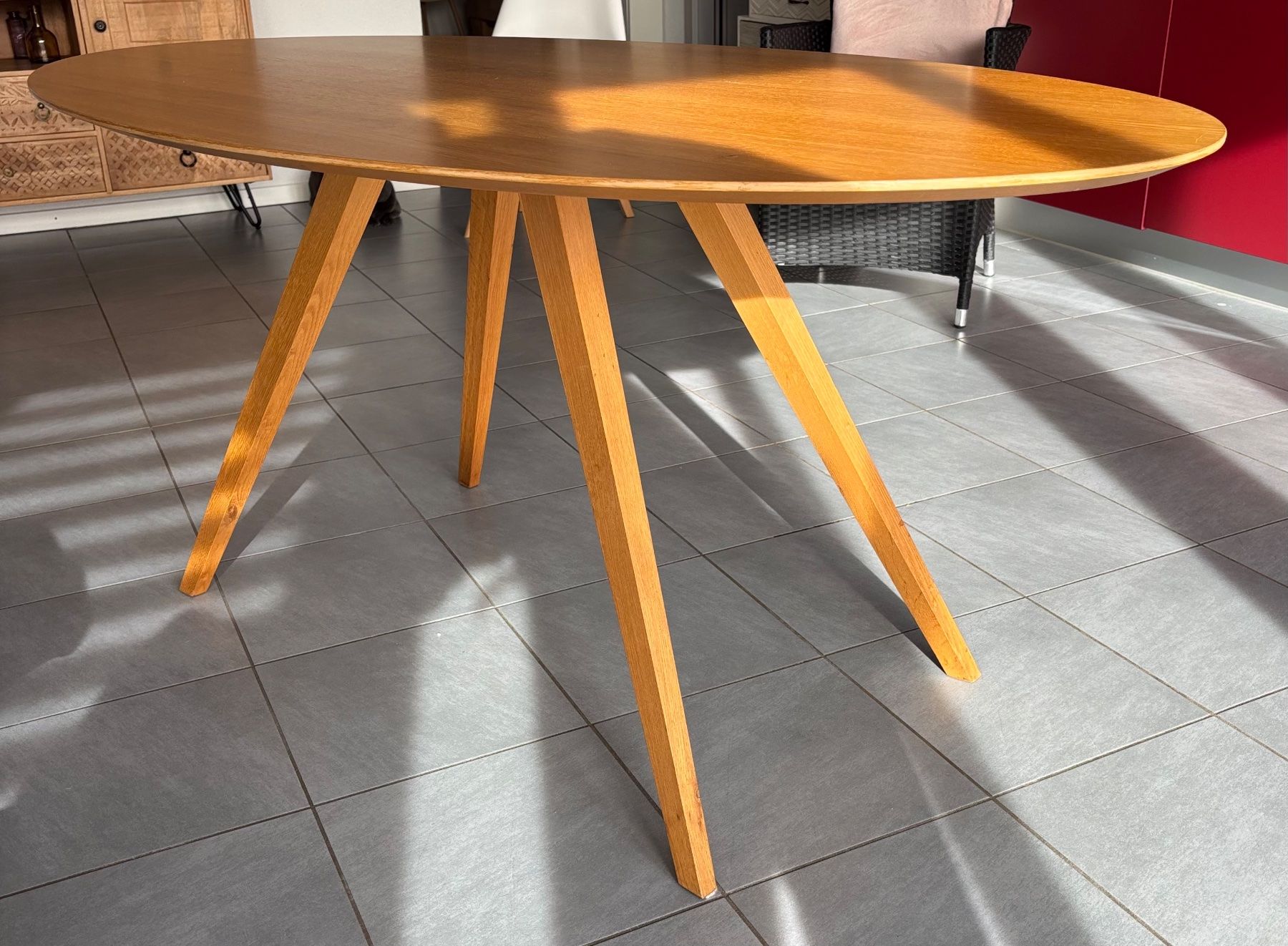 Interio Tavoli: Table de cuisine ovale – Usato da Marin-Epagnier venduto da 221966 1