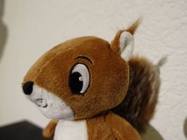 Peluche écureuil "FLO" neuve