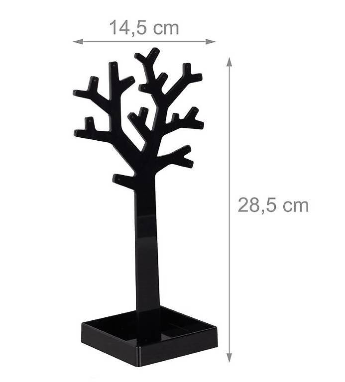 Portagioie: Schmuckständer Baum 2er-Set schwarz und weiss – Nuovo e nell'imballaggio originale da Gerlafingen venduto da Tsuru 3