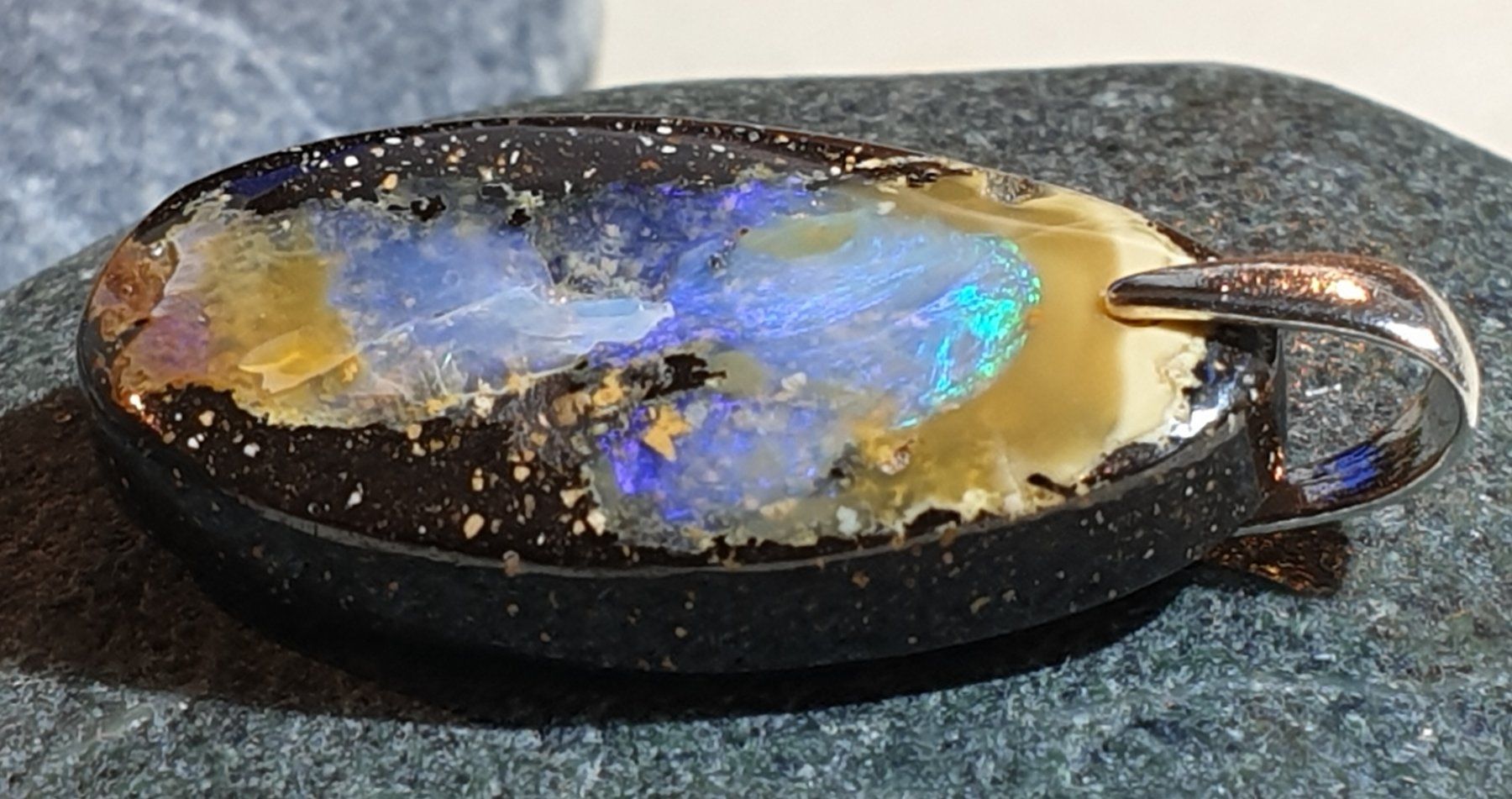 Ciondoli: Boulder Opal Anhänger. – Nuovo (secondo la descrizione) da Niederbüren venduto da Raphael014 6