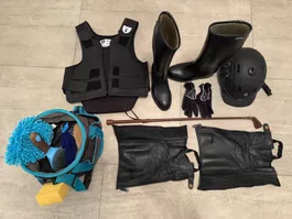 Equipement d'équitation (cheval ) enfant 10-12 ans