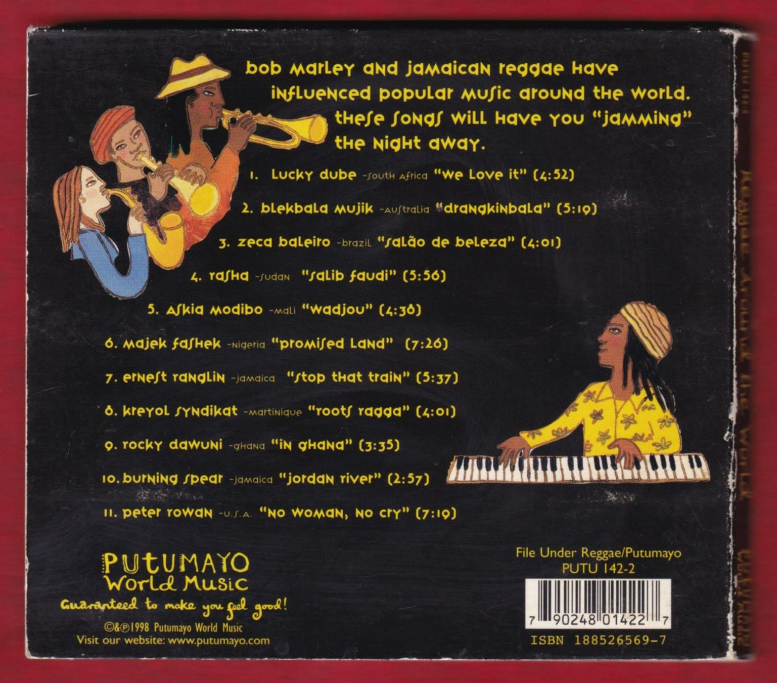 CD: Putumayo - Reggae Around The World (CD) – Usato da Zürich venduto da Pfluftl2000 1