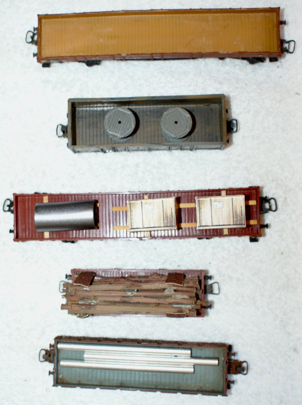 Märklin Modellini di ferrovie: Lot de 5 wagons Marklin – Usato da Morrens VD venduto da alain50