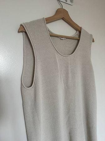 Damen Pullover ärmellos Cos beige Grösse M gebraucht
