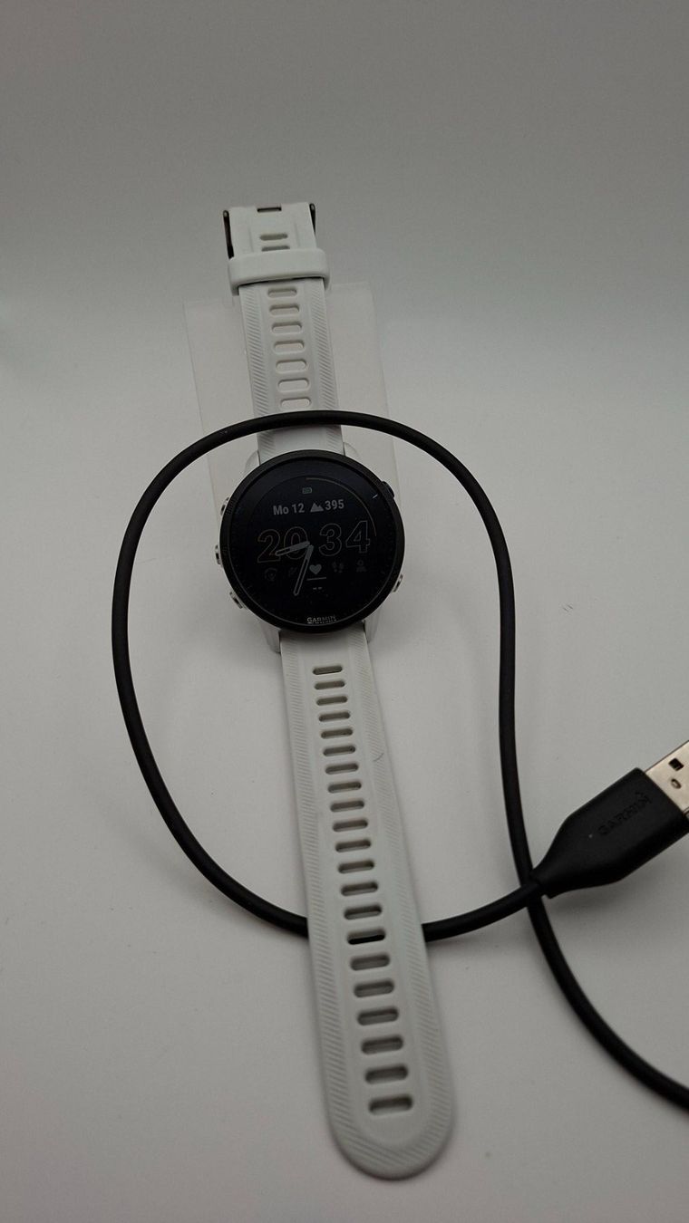 Garmin Montres: Garmin Forerunner 955 weiss, mit Ladekabel – D'occasion à Kriens par Wolly85 1