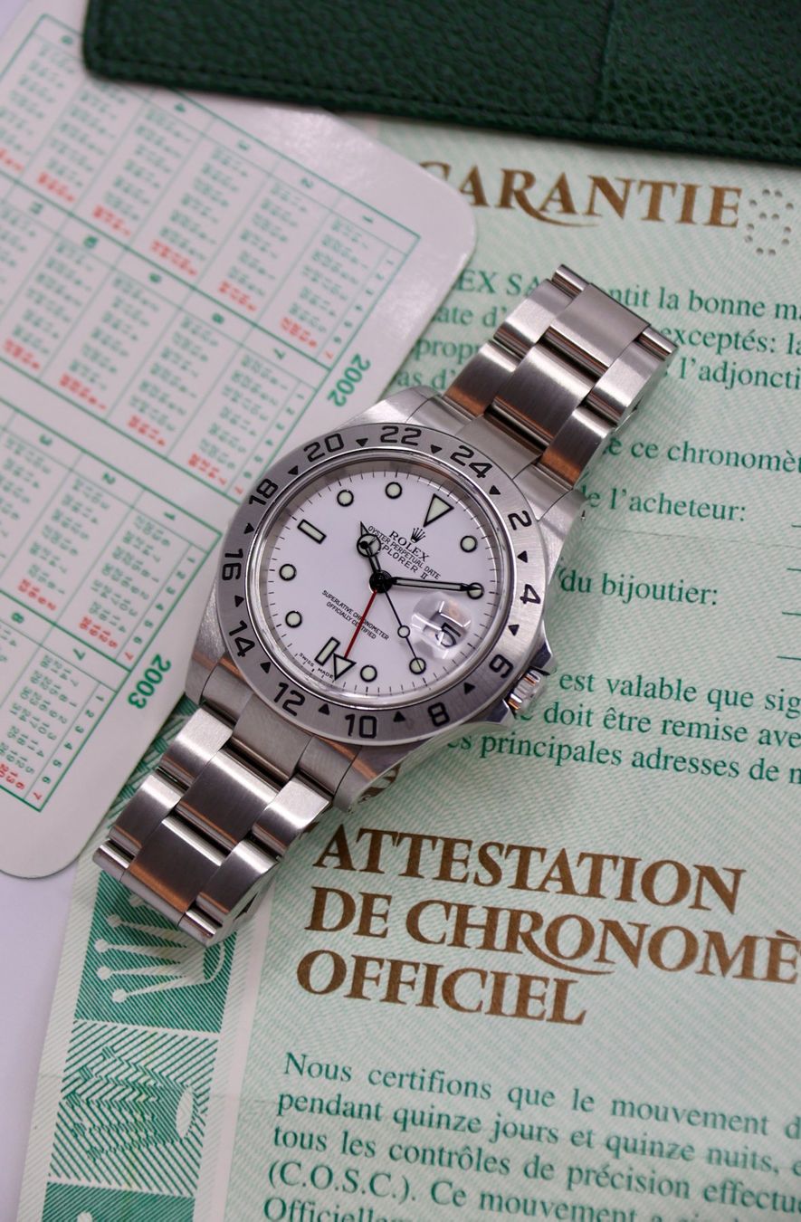 Rolex Orologi: Rolex Explorer II 16570 – Usato da Zürich venduto da Lazulivintagewatches