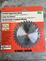 Black&Decker Hartmetall Sägeblatt Ø140mm - NEU & OVP!