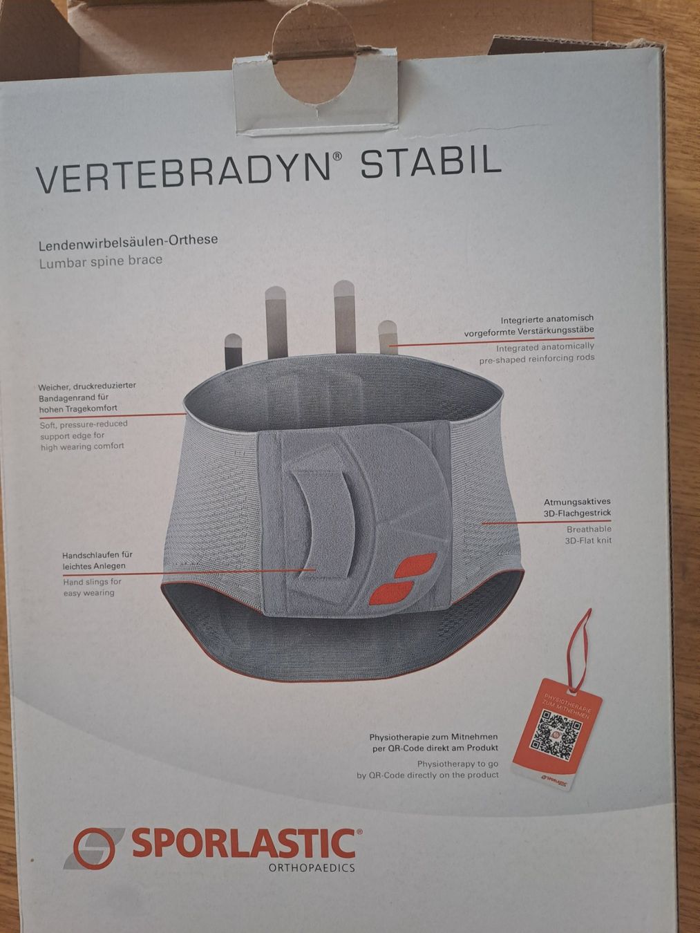 Medizinische Geräte: Vertebradyn Stabil Lendenwirbel-Orthese Grösse S – Gebraucht aus Wängi von Raettli10 2