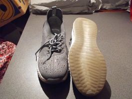 Halbschuhe Grösse 37, Caprice, grau/Glit