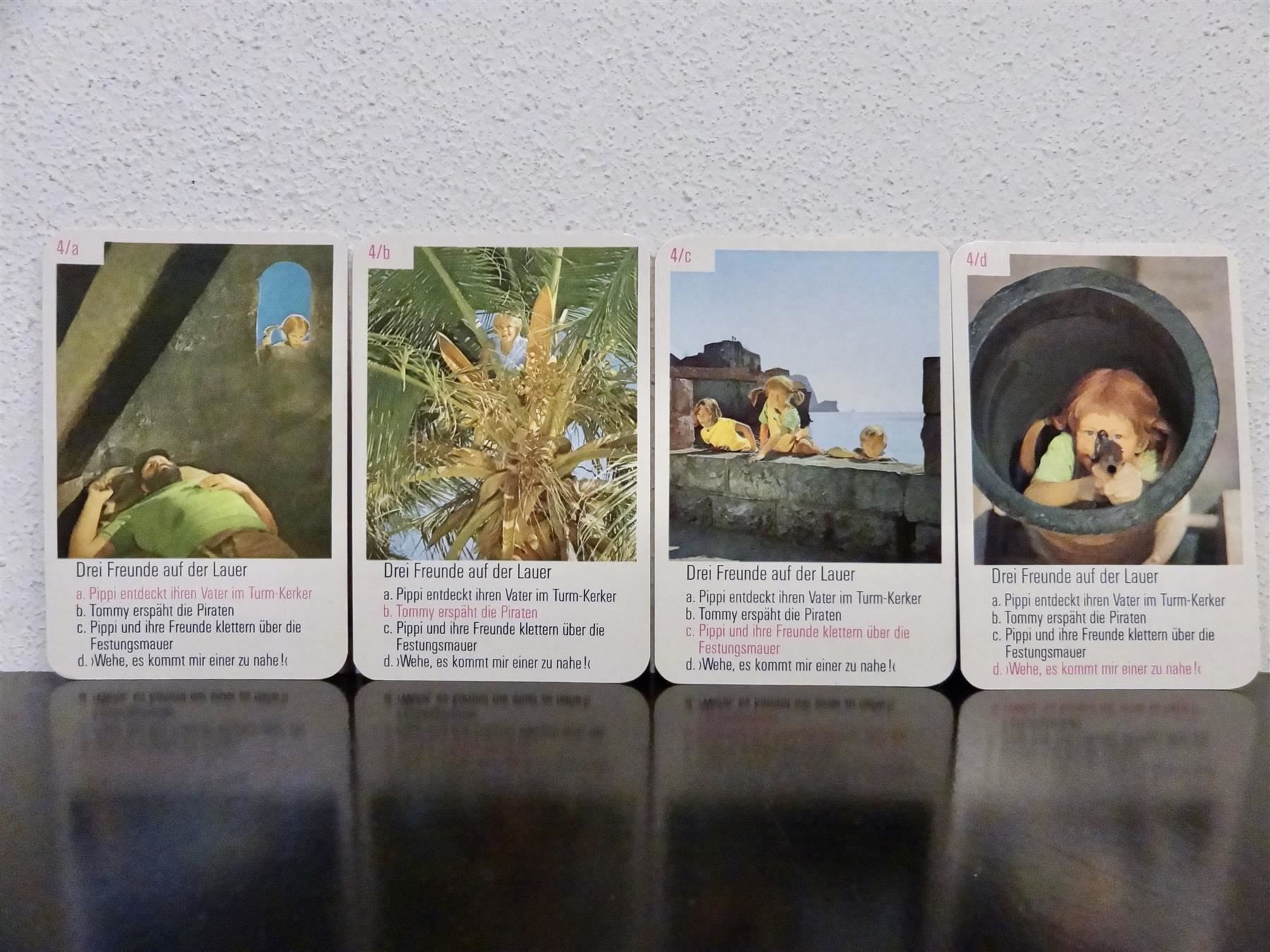 Ravensburger Giochi: schönes altes Quartett PIPPI LANGSTRUMPF – Usato da Kerzers venduto da wisaundso 6