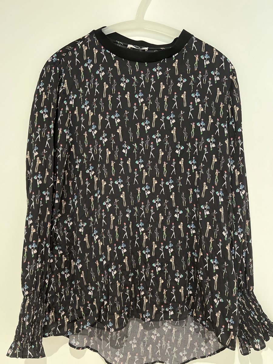 Robert Friedman Camicette: Bluse reine Seide Gr M – Usato da schaan venduto da Ak9jg8