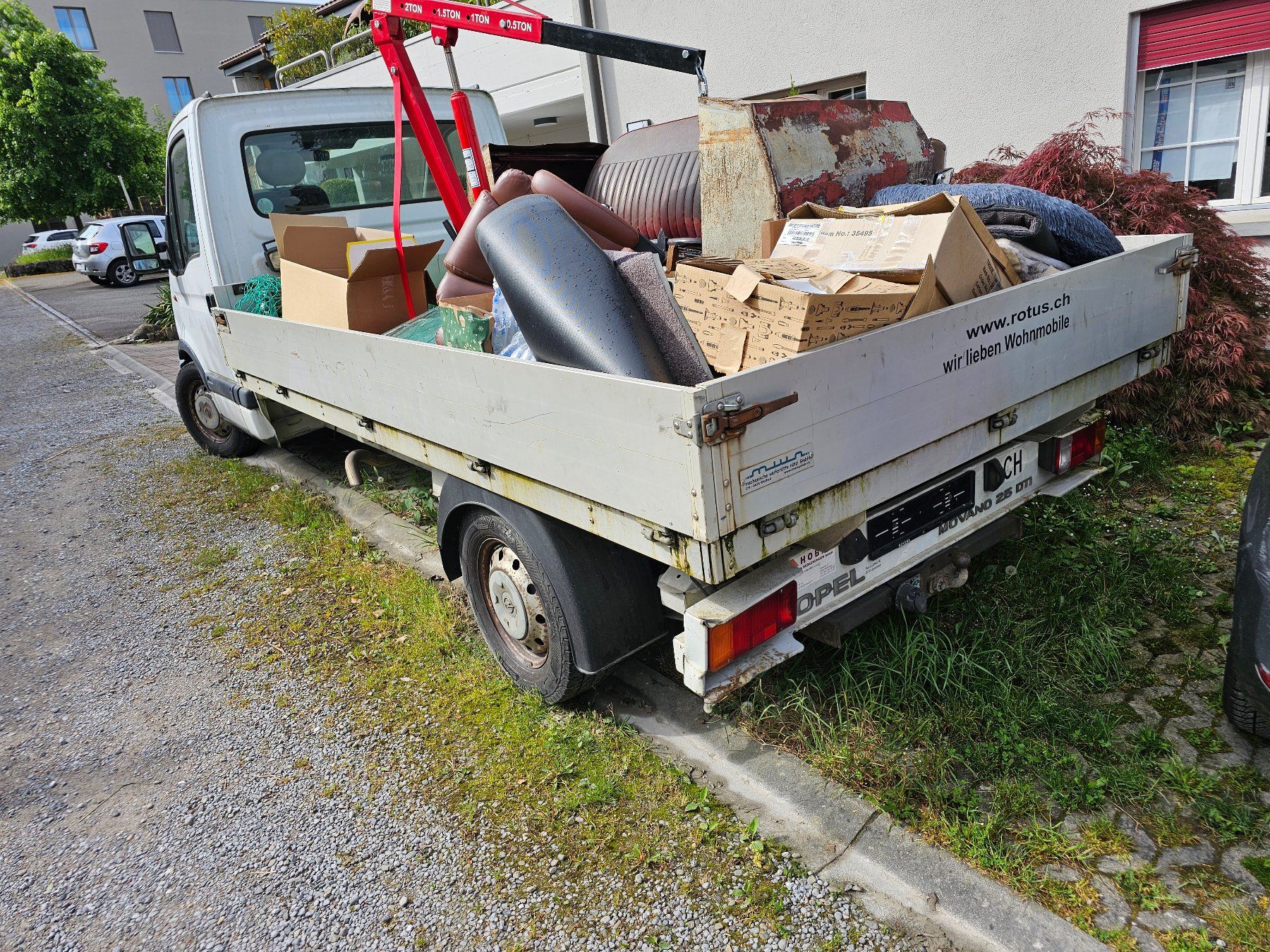 Opel Veicoli commerciali: Opel Movano 2.5 Liter Brücke – Usato da Rottenschwil venduto da epaveart 4