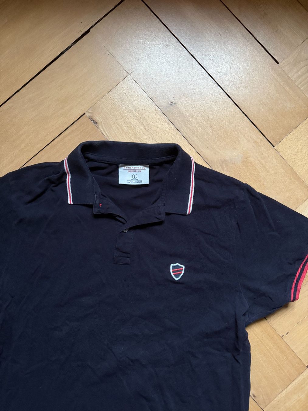 Polo-Shirts: SPRINGFIELD - Poloshirt dunkelblau L – Gebraucht aus Zürich von Diazaio 1