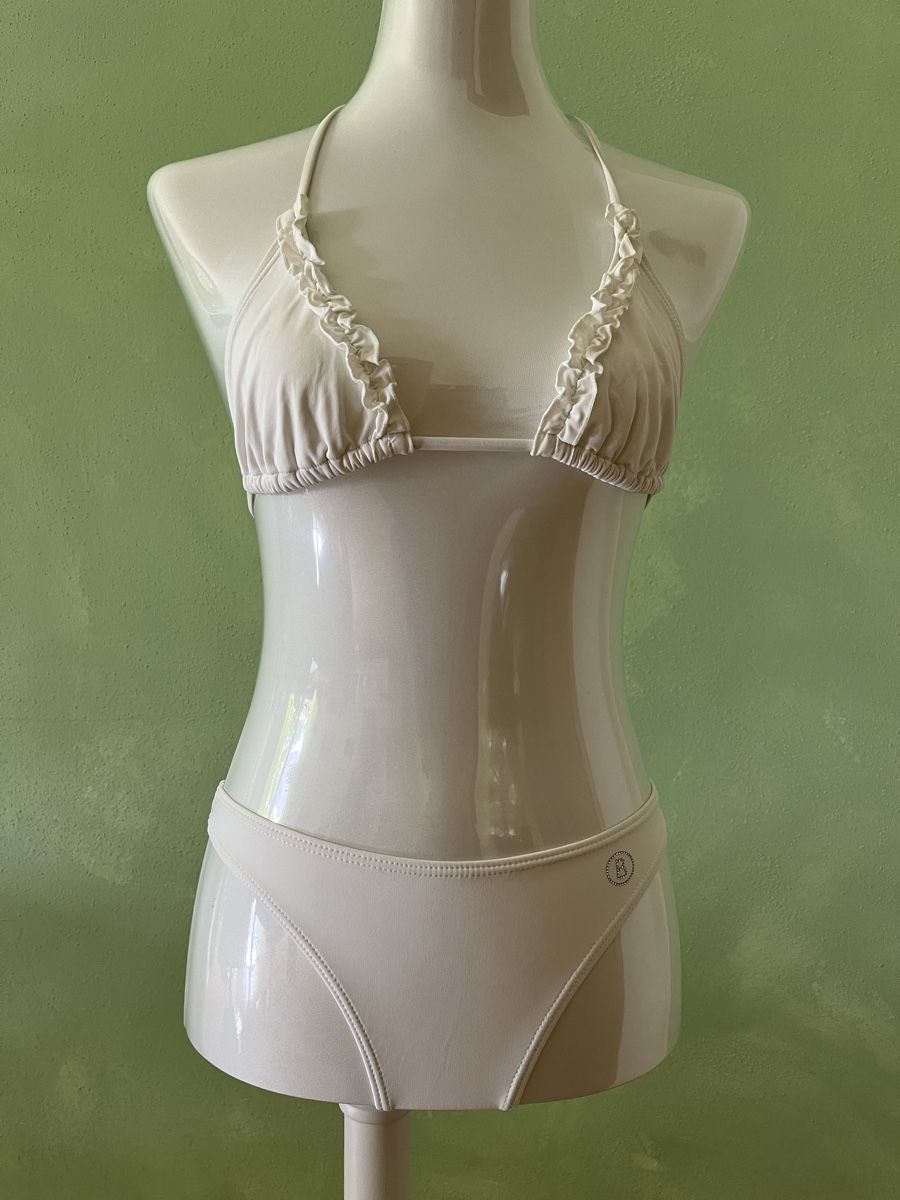 Costumi da bagno & Bikini: Bogner: Bikini weiß Gr. 36 – Usato da Basel venduto da Baseline28