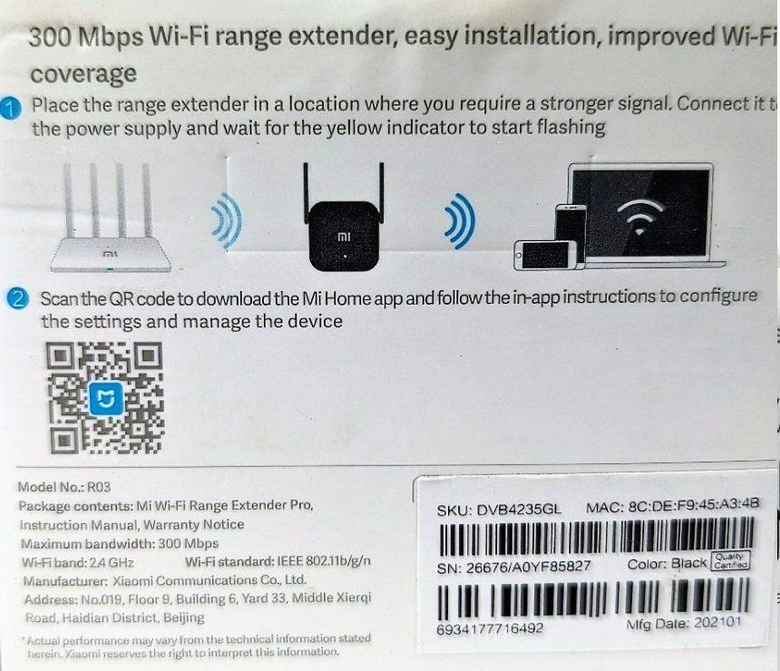 Wlan: MI Wi-Fi Range Extender Pro – Neu und originalverpackt aus Zuchwil von Beppe_25.3 3