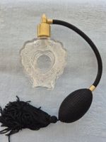 Parfumflacon aus Glas, handverziert