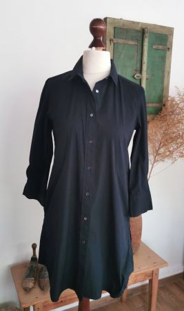 Lareida Longbluse in Nachtblau Gr. 36