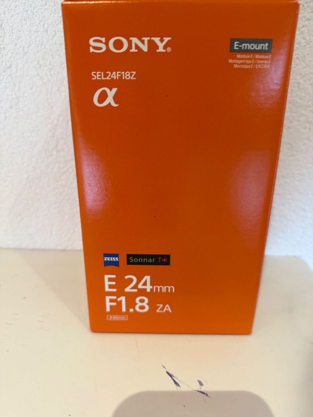 Sony Objectifs: Sony E-mount E 24 mm, F 1.8 ZA – Neuf avec emballage d'origine à St. Gallen par msp_vz9y