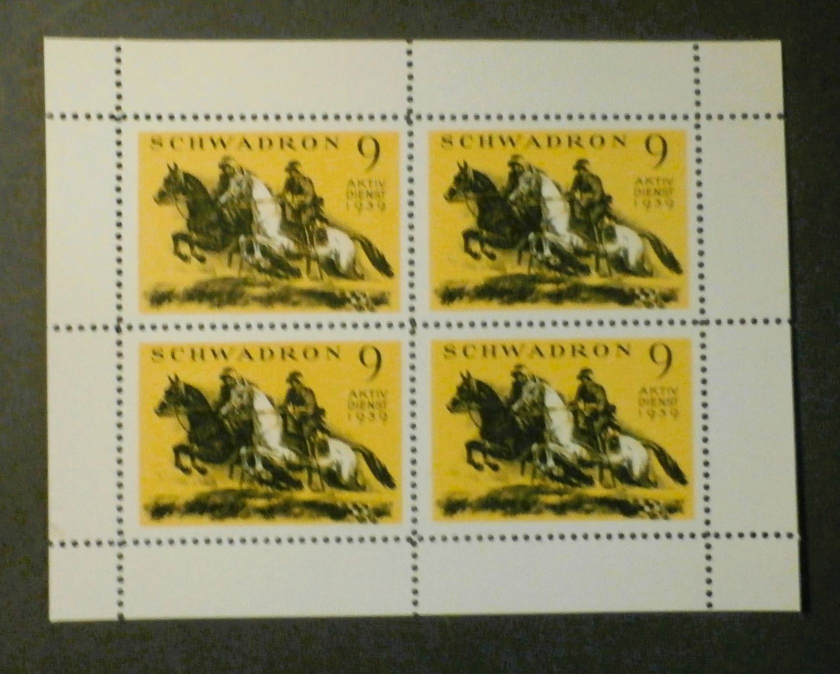 Tous les timbres: CH Soldatenmarken Block** – Neuf (Voir description) à Kehrsatz par Bernherb2 1