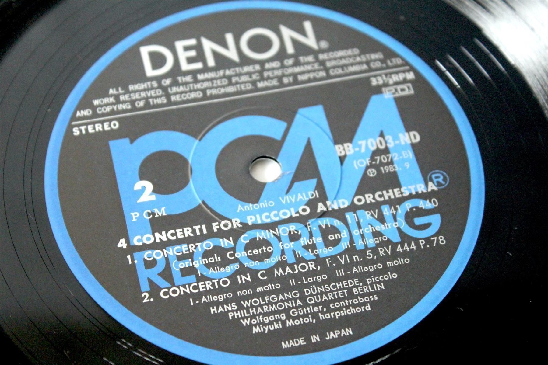 Dischi in vinile: VIVALDI: Rare Japanese Denon - high end – Usato da Bern venduto da vinyl-heaven 5