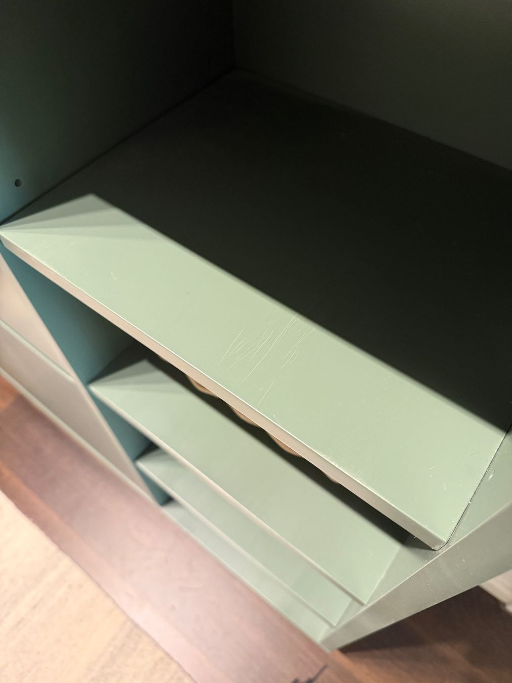 Commodes: Schöne Schuhkommode in Tannengrün – D'occasion à Winterthur par bk93 5