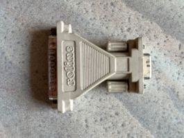 Adaptateur RS232 9 vers 25 Roline