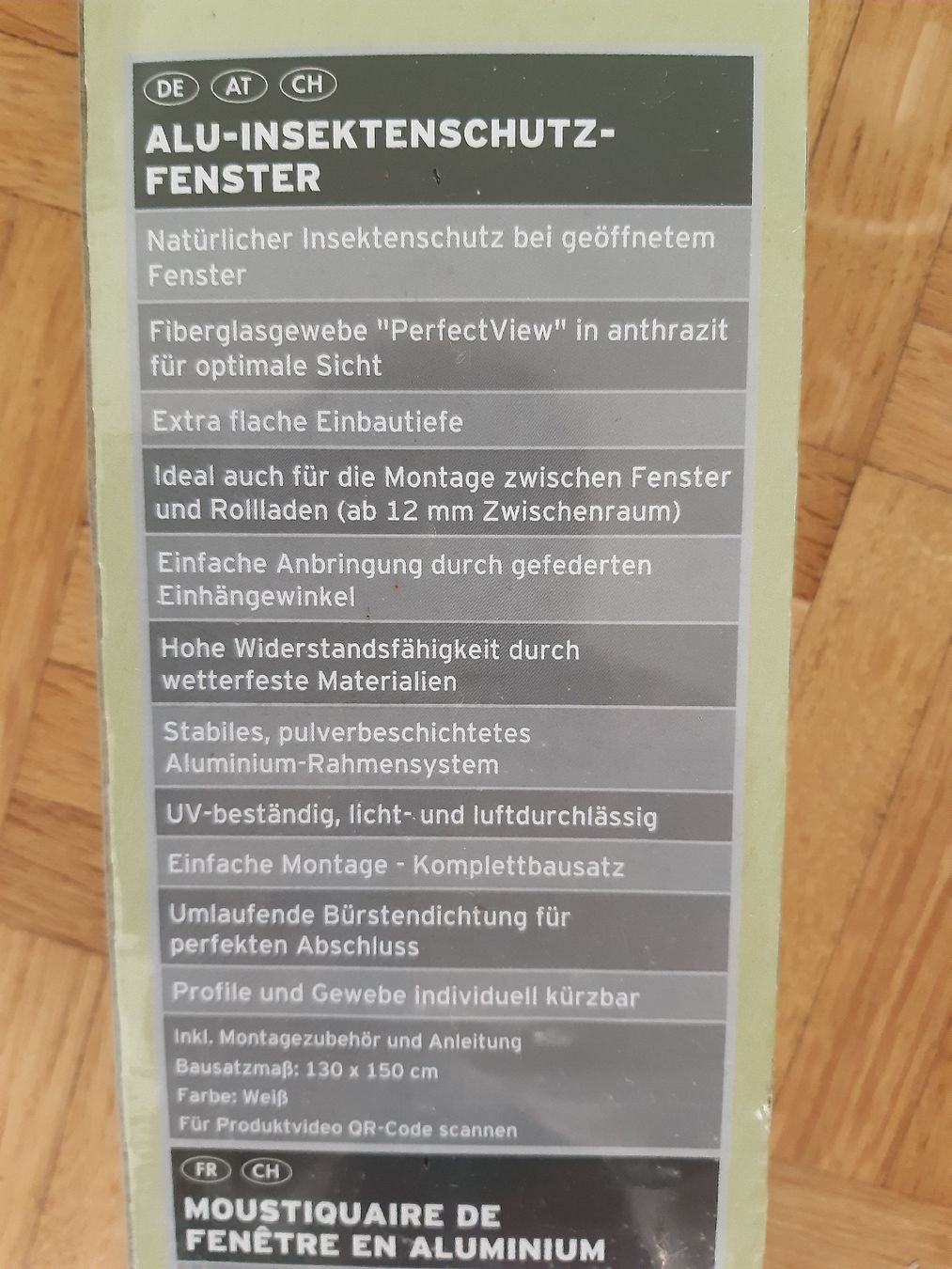 Gitter & Roste: Alu-Insektenschutz Fenster – Neu und originalverpackt aus Aarau von crissta 4