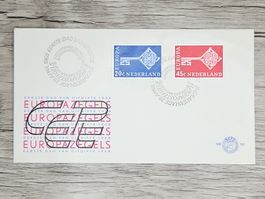 CL05 Enveloppe + Timbre Pays-Bas 1968