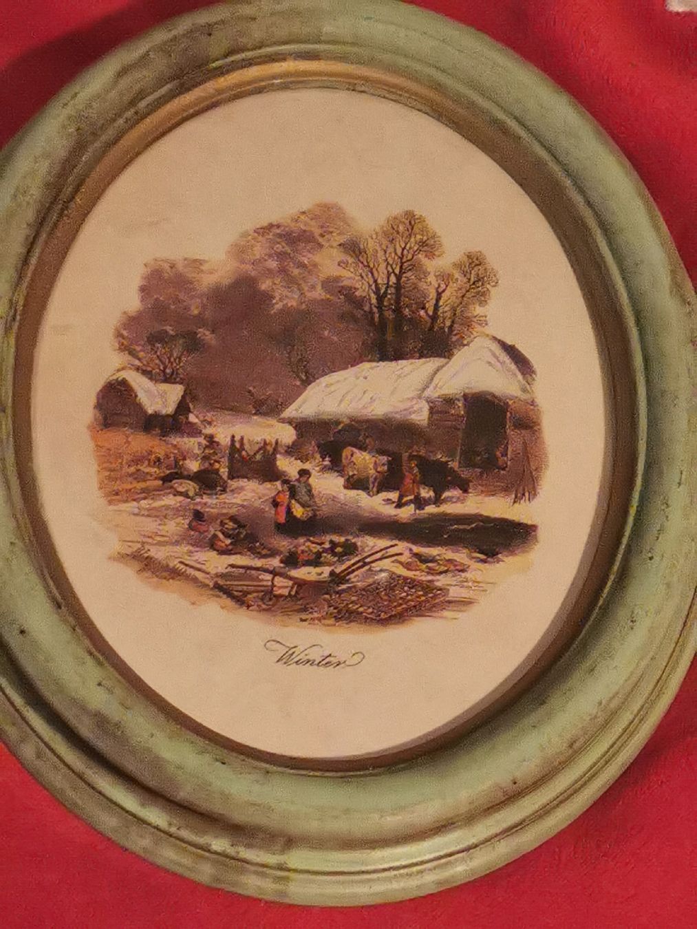 Grafiken & Lithographien: 3Alte Bauernjahreszeit Bilder Lithographie – Gebraucht aus Mellingen von fra_g7y8 3