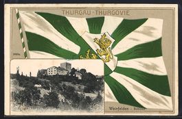 Präge-AK Weinfelden /Thurgau, Schloss, 