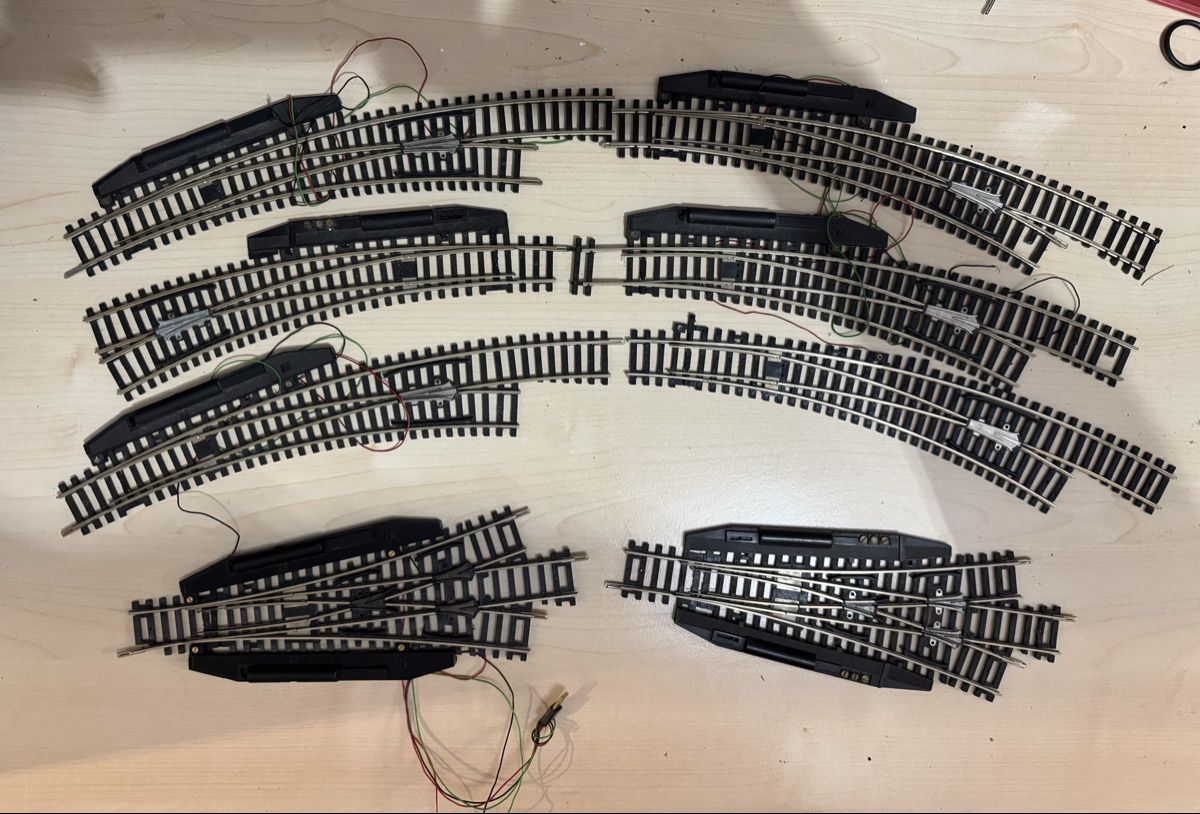 Roco Modellini di ferrovie: Weichen (Roco) 15.Stück – Usato da Esslingen venduto da Ursr1