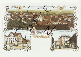 Gruss aus Ottenbach - (Lithoansicht um 1900)