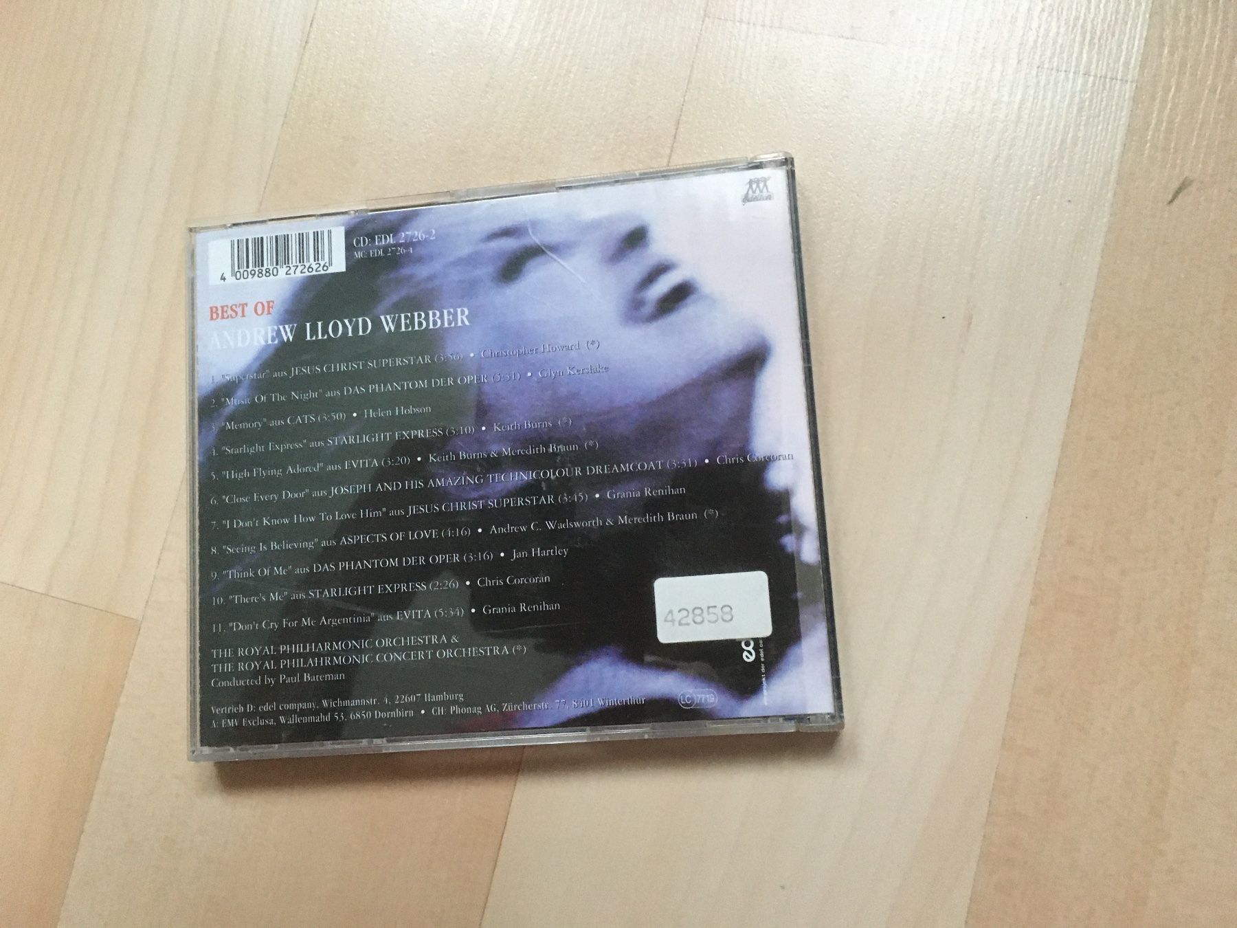 CD: Andrew Lloyd Webber – Usato da Oberurnen venduto da Numi2000 1