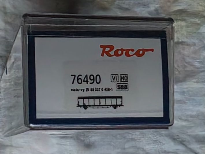 Roco Modellini di ferrovie: Wagon CFF type Hbis – Usato da Donneloye venduto da bls1981 1