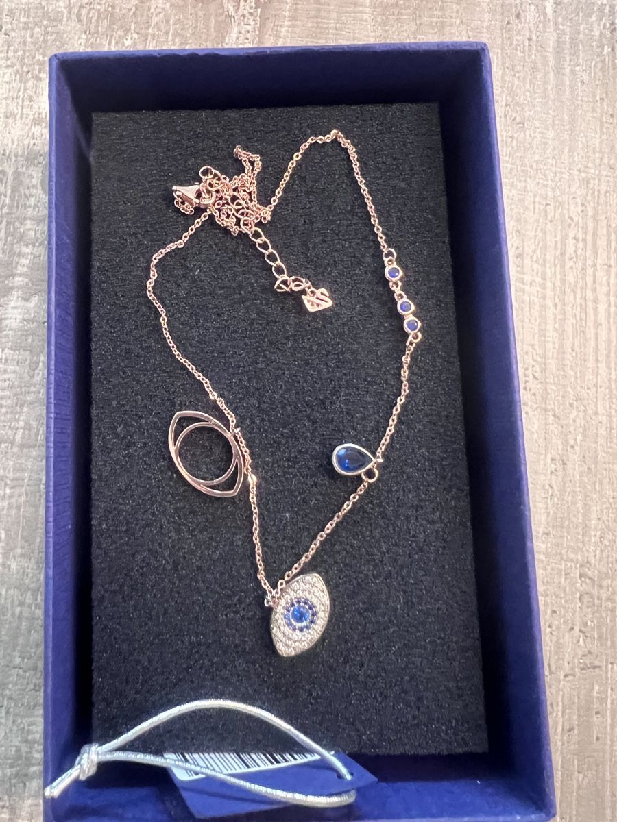 Swarovski Catenine: Swarovski halskette eye – Usato da Root venduto da Fashionhomeandmore 2