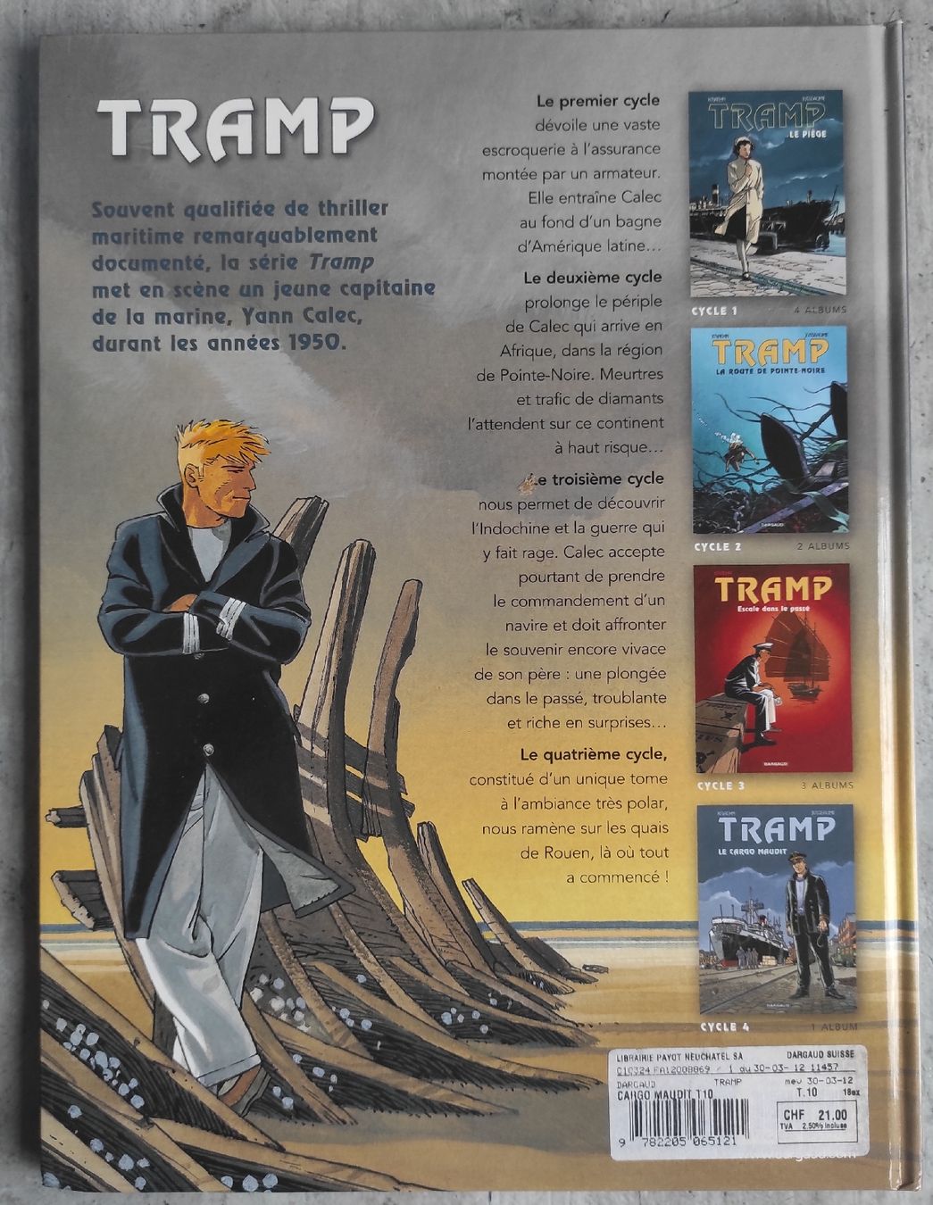 Fumetti: TRAMP 10. Le Cargo Maudit (EO cotée) – Usato da Biel/Bienne venduto da pijama 1