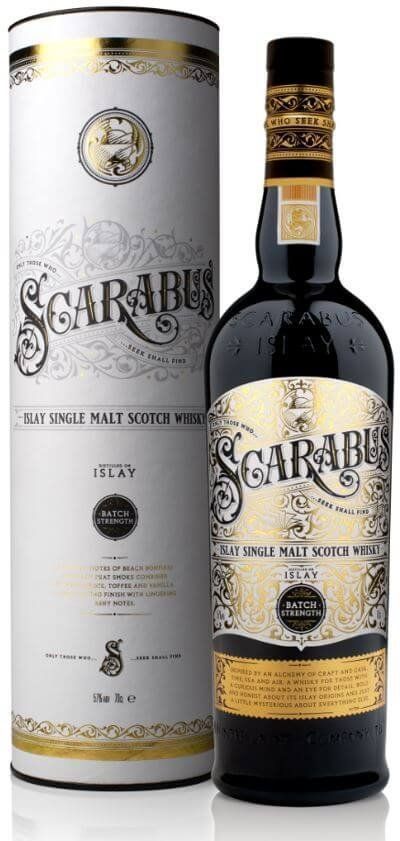 Bevande alcoliche: Scarabus Batch Strength Islay Single Malt – Nuovo e nell'imballaggio originale da Meggen venduto da baerli1976