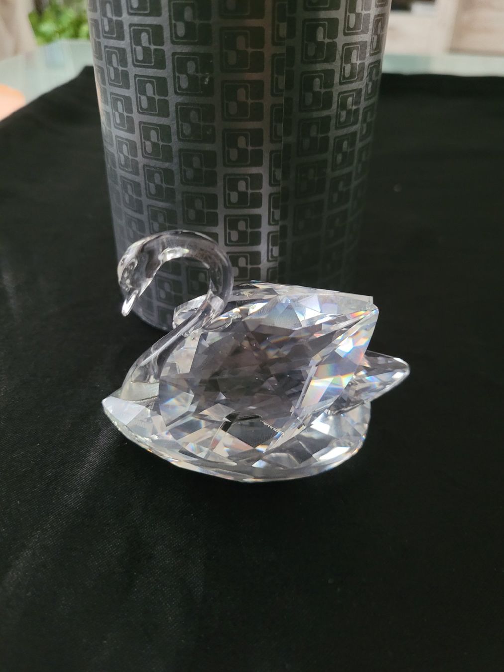 Swarovski Statuette: Swarovski Schwan gross Vintage 7633 / 063 – Usato da Wilen b. Wollerau venduto da Flitzi 1