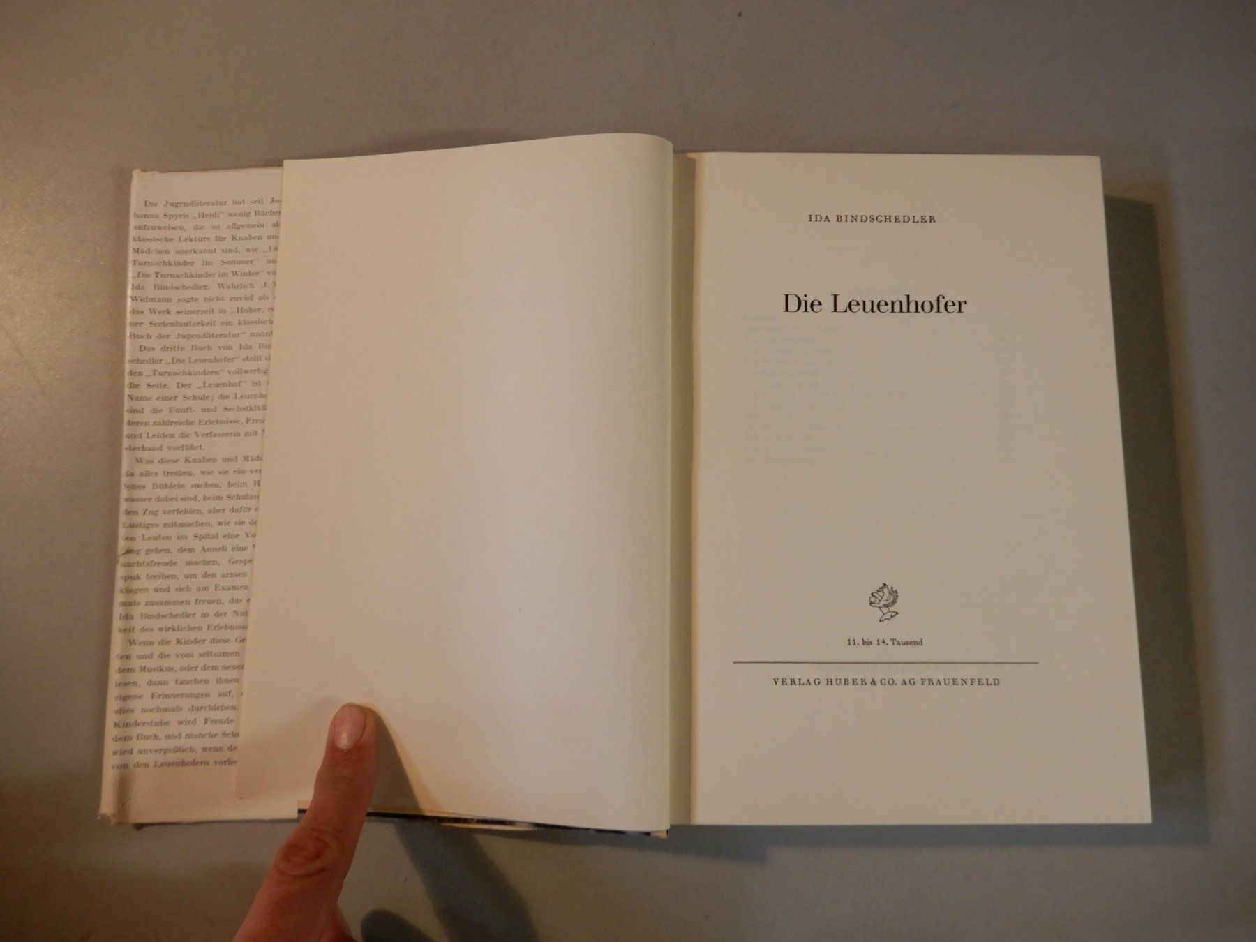 Libri: Ida Bindschedler - Die Leuenhöfer - Roman – Usato da Erstfeld venduto da Mario_boe0 3